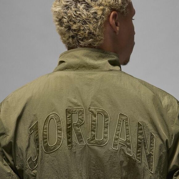 Air Jordan Undefeated Olive Green Windbreaker Jacket - Picture 7 of 12
